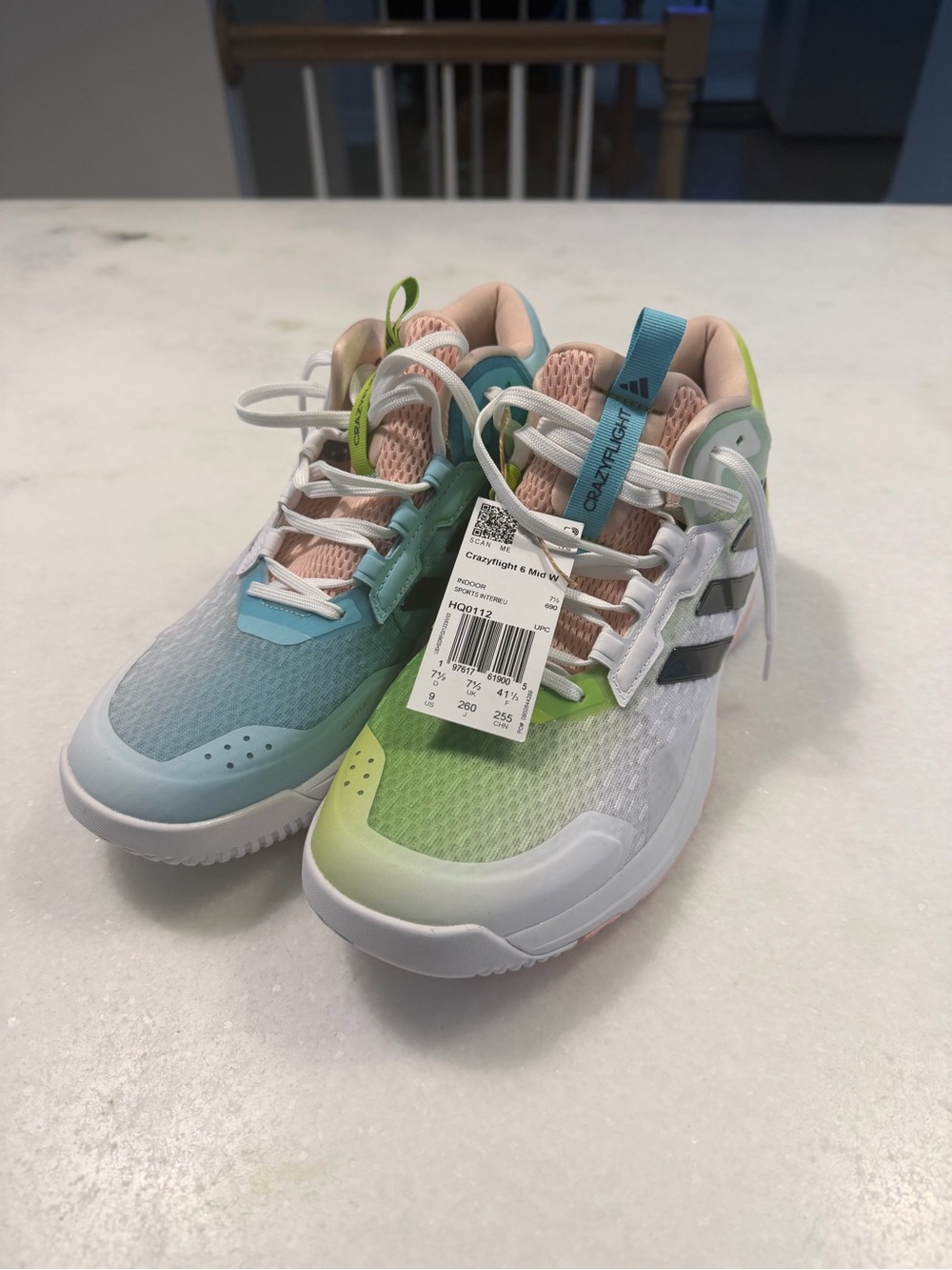 Adidas Crazyflight 6 Mid height Volleyball/basketball shoes